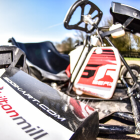 close up of Sodi kart SR5